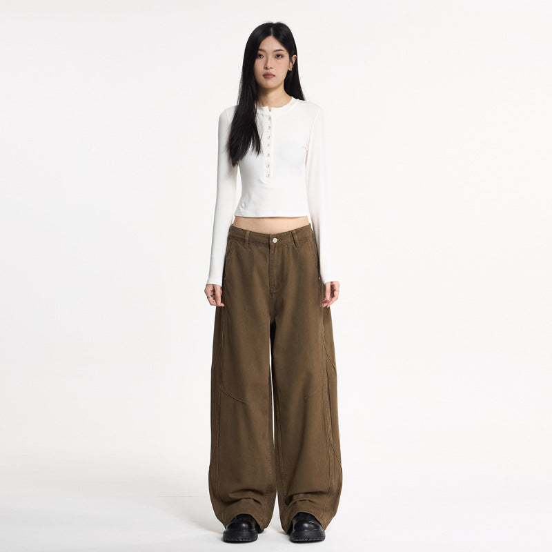 Washed Utility Cargo Pants