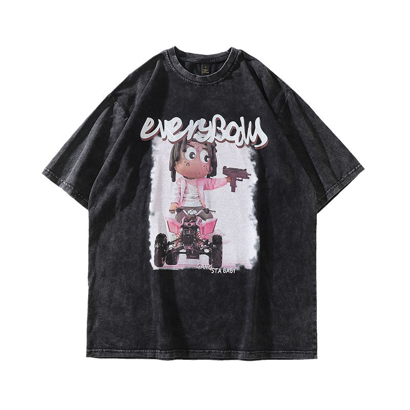 Washed Vintage Oversized Tee