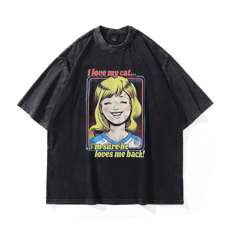 Washed Vintage Oversized Tee