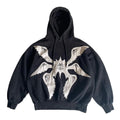 Gothic Angel Wings Hoodie
