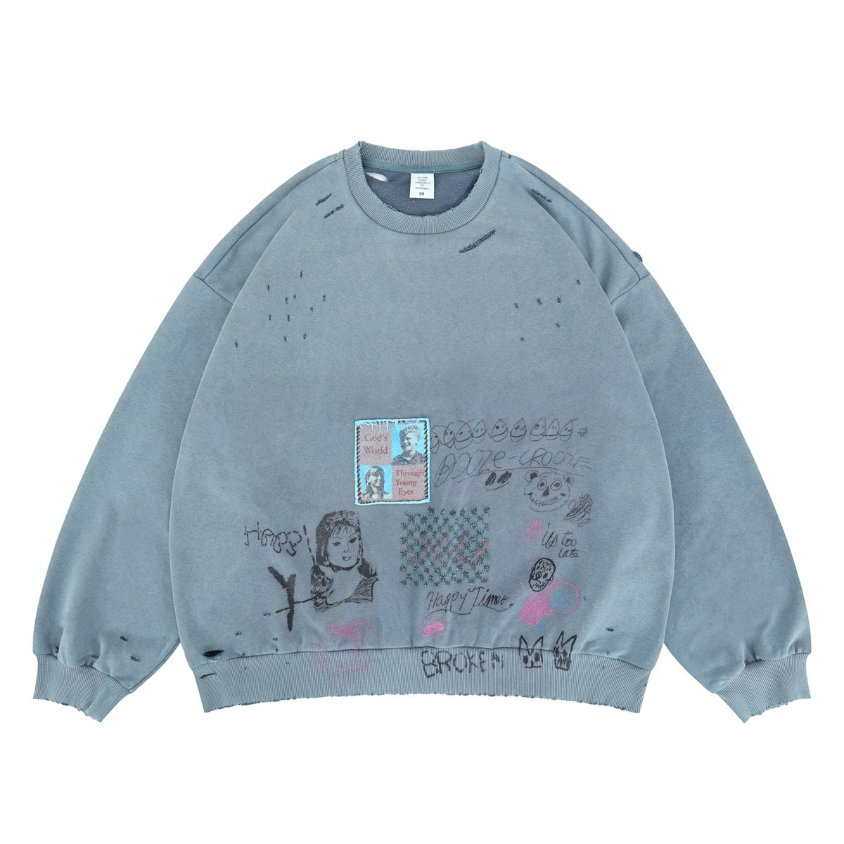 Distressed Vintage Crewneck