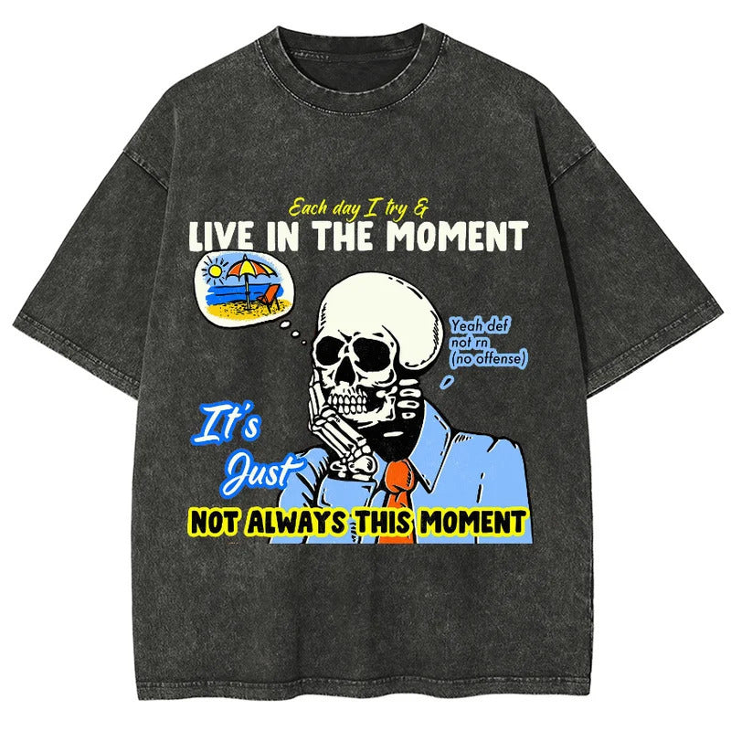 Vintage Skull Graphic Tee