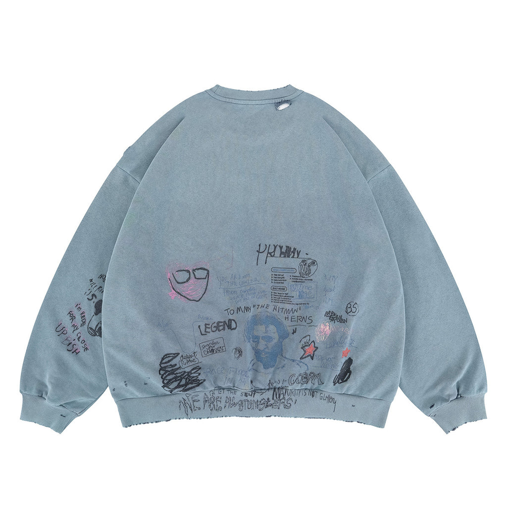Distressed Vintage Crewneck