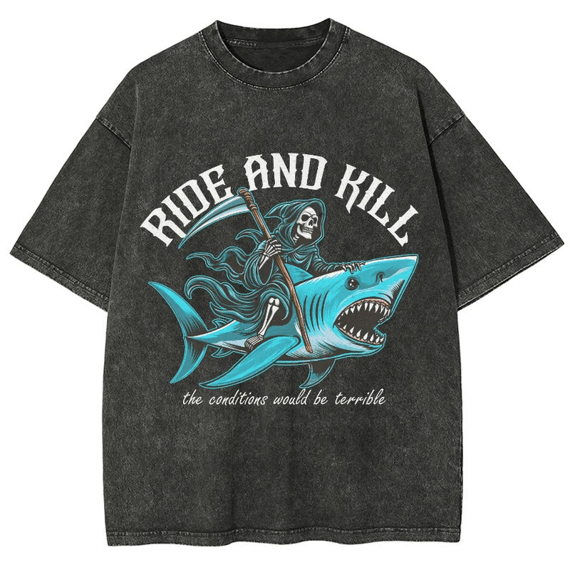 Vintage Skull Graphic Tee