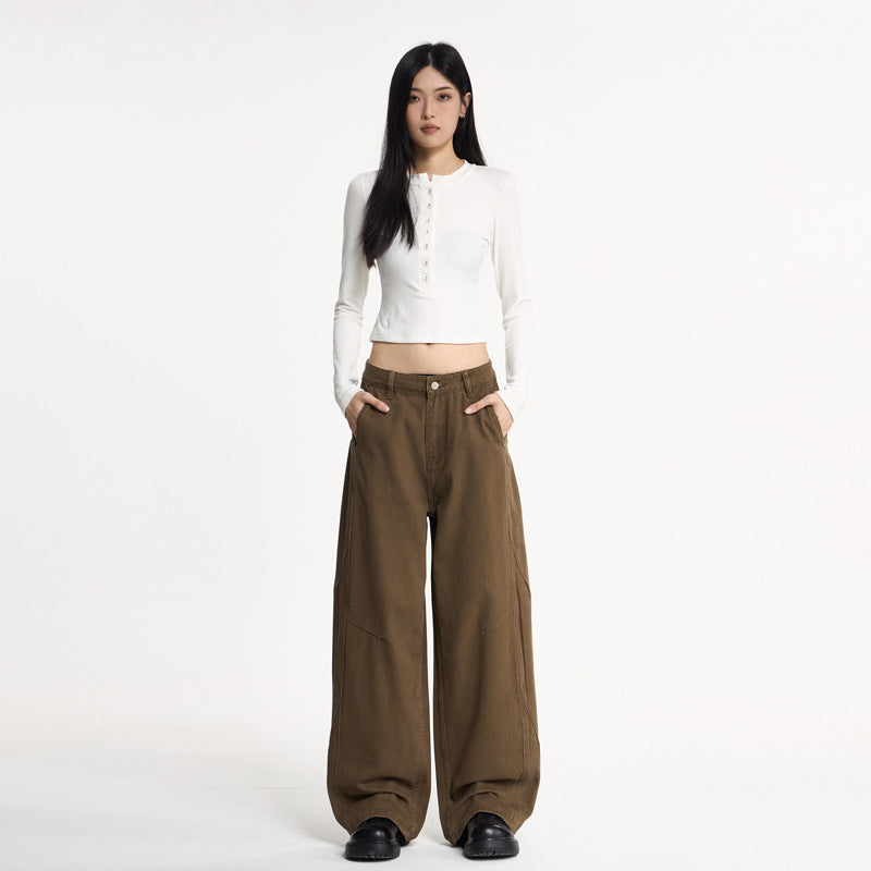 Washed Utility Cargo Pants