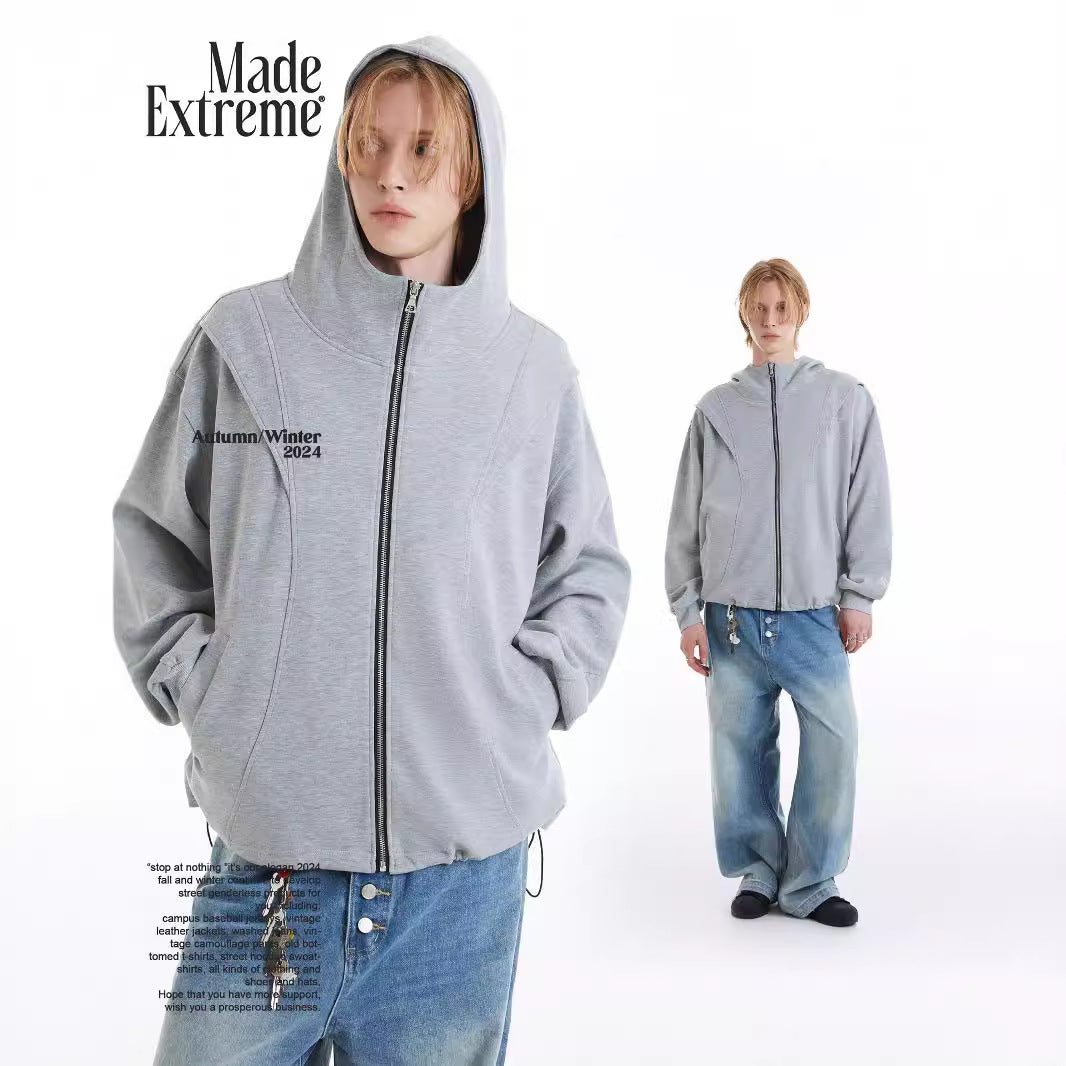 Cleanfit Zip-Up Hoodie for Men