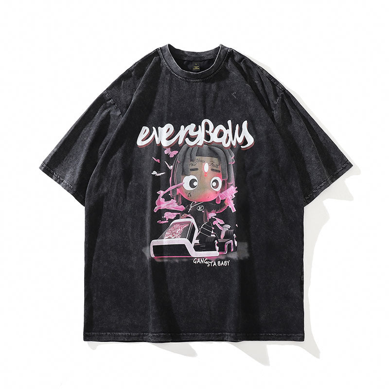 Washed Vintage Oversized Tee