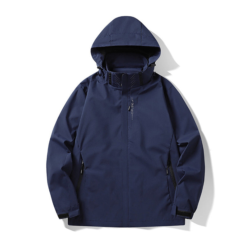Outdoor Windproof and Waterproof Jacket for Men
